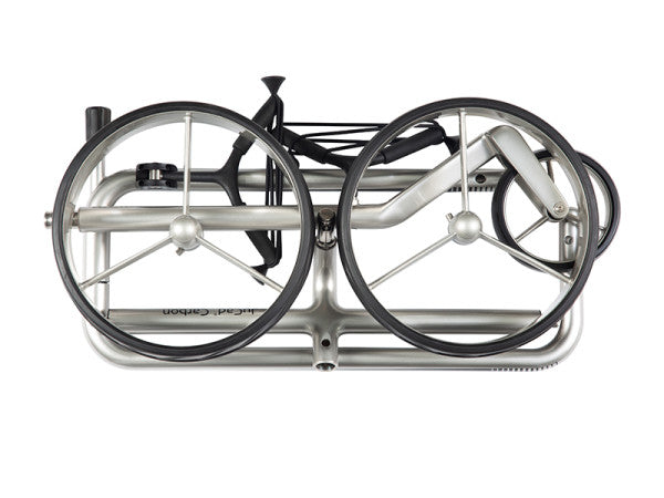 JuCad Carbon 3rädig silber-schwarz