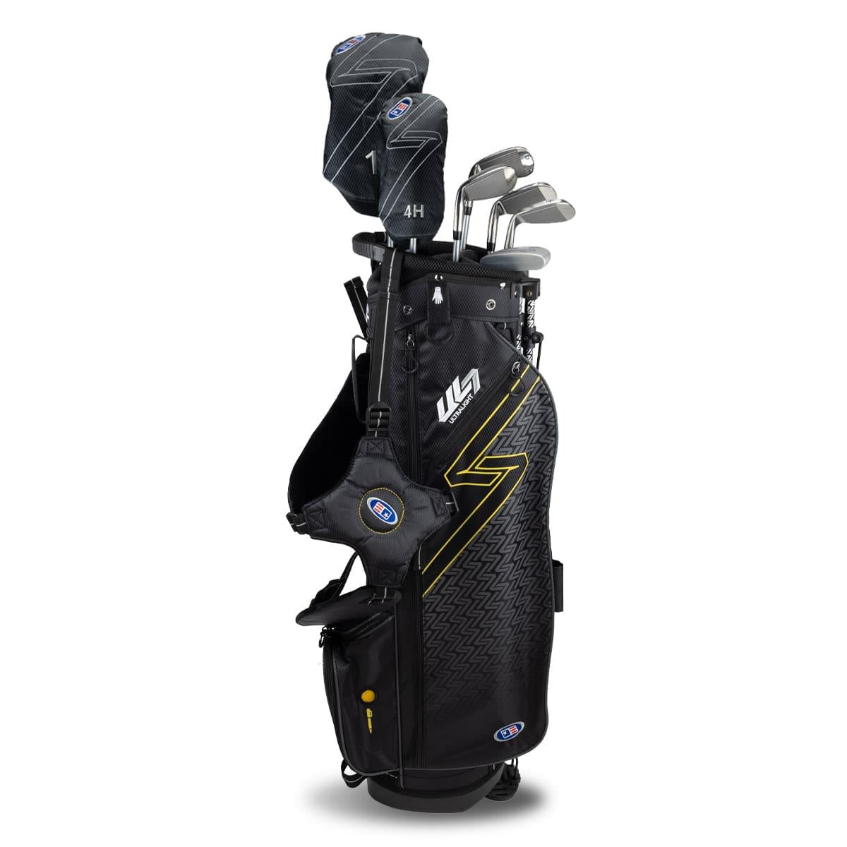 2024 Ultralight 63 7 Schläger Stand Set Schwarz/Gold