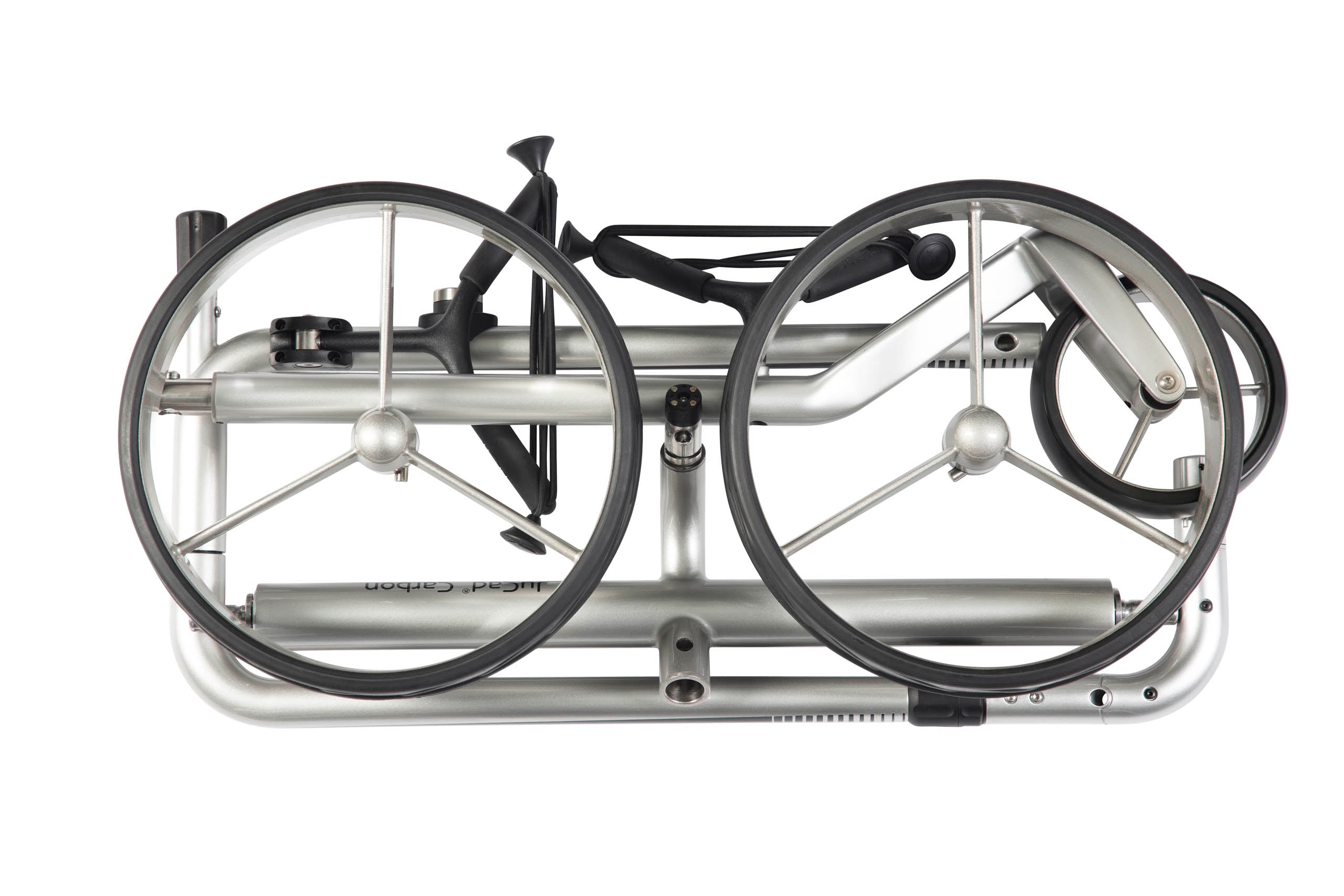 JuCad Carbon Travel 2.0 silber-schwarz