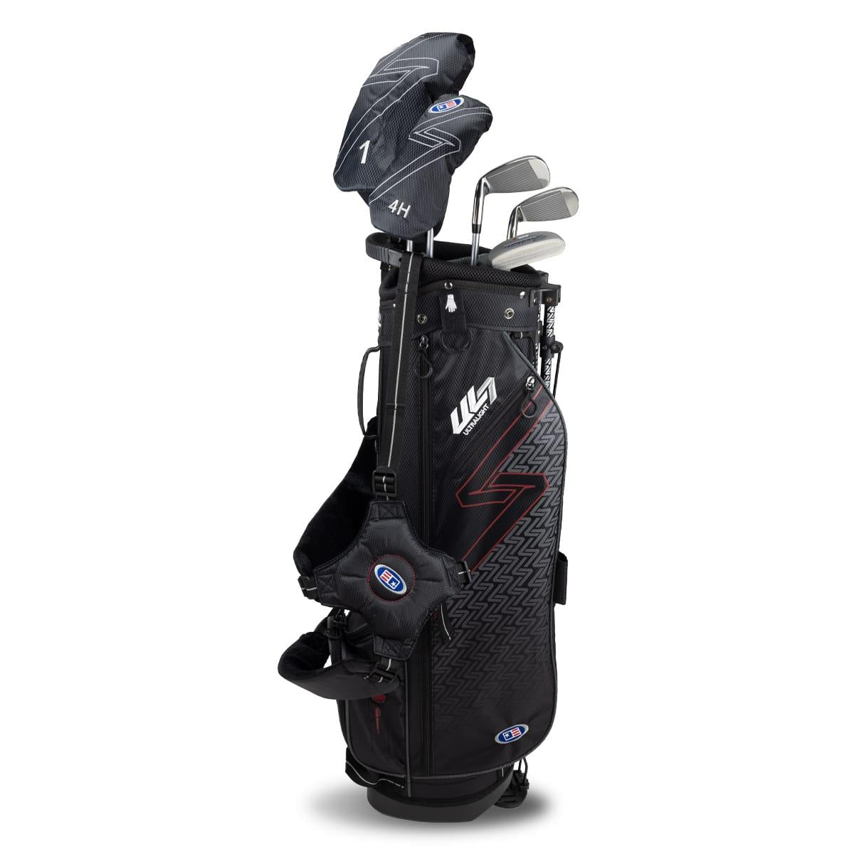 Ultralight 2024 - 60 5 Schläger Stand Set Schwarz/Rot
